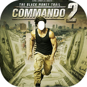 Comando 2 Photo Frames (Vidyut Jamwal) أيقونة
