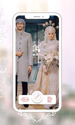 Hijab Couple Bridal Photo Editor screenshot 5