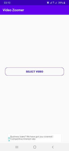 Video Zoom & Save:  Video Zoom screenshot 1