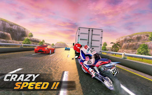 Extreme Highway Bike Racing screenshot 1