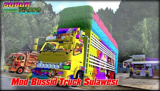 Bussid Mod Truck Sulawesi screenshot 1