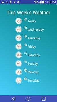 WeatherForecastApp 2 تصوير الشاشة