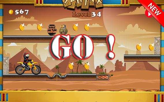 Ninja Moto Clumsy screenshot 1