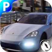 Car Traffic Porche Panamera Racer Simulator icon