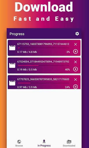 Video Downloader : Video Saver & Download Manager screenshot 4