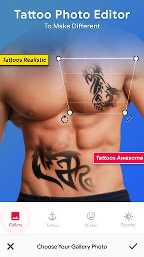 Tattoo Photo Editor screenshot 2