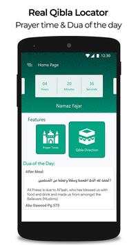 Qibla Compass: Find Direction & Salah Prayer Times screenshot 1