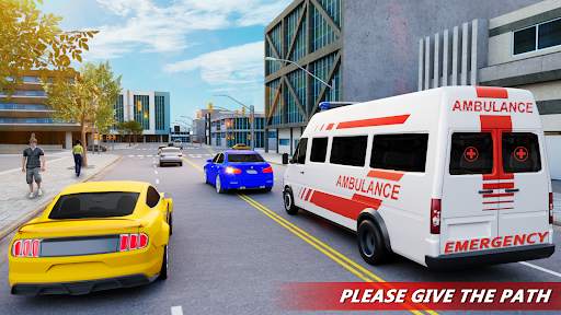 City Ambulance Driving Games screenshot 4