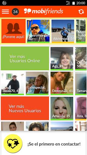 Mobifriends - Conocer gente, Buscar pareja, Ligar скриншот 5