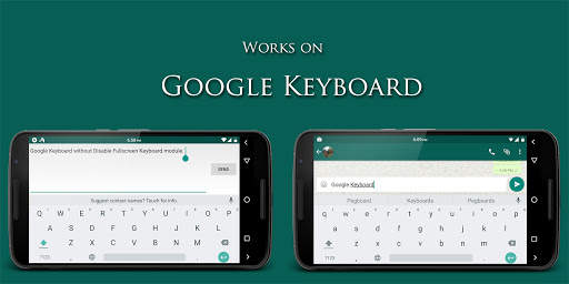 Disable Fullscreen Keyboard screenshot 3