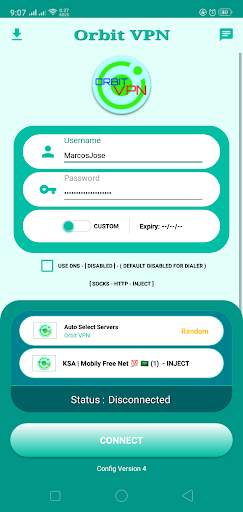 Orbit VPN screenshot 1