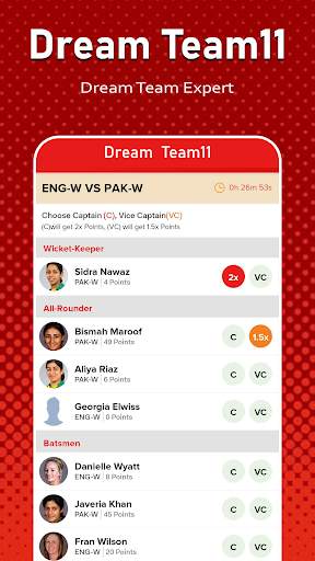 Dream Team 11 : Dream App Tips screenshot 2
