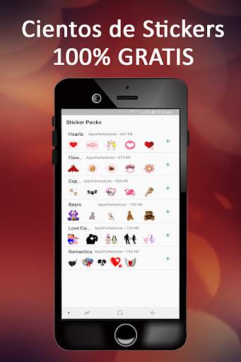 Stickers de Amor WAStcikerApps - para WhatsApp screenshot 3