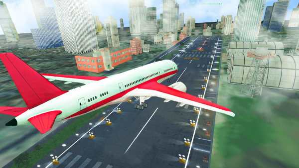 Airplane game flight simulator screenshot 2