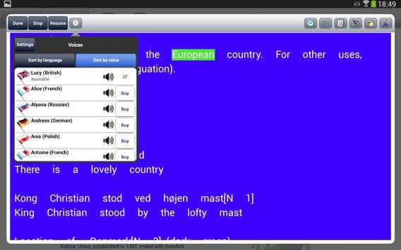 TalkingWeb Talking Browser screenshot 7