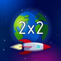Space Math - Times tables & multiplication games logo