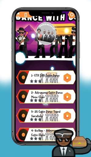 Astronomia dancing hop Coffin Dance Pallbearers screenshot 2