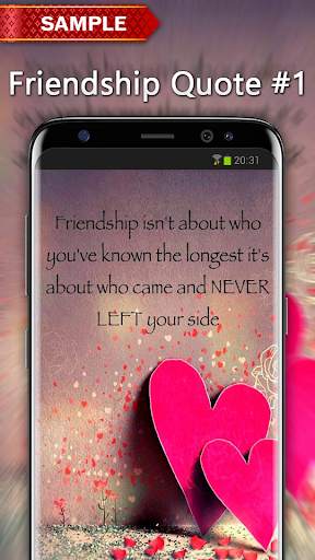 Friendship Quote Wallpapers screenshot 2