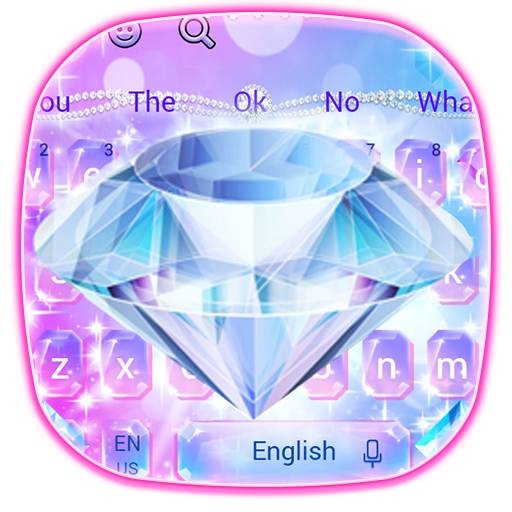 Love Sparkle Diamond Keyboard icon