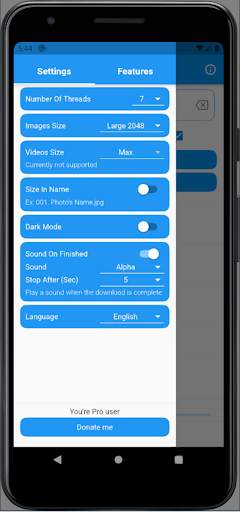 Flickr Saver - Photos & Videos screenshot 4
