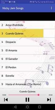 Nicky Jam Songs screenshot 2