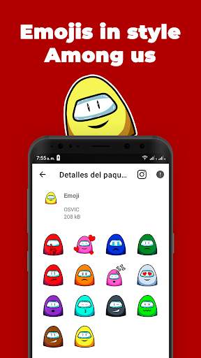 Among Stickers for WhatsApp screenshot 2