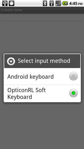 OpticonRL Software Keyboard स्क्रीनशॉट 3