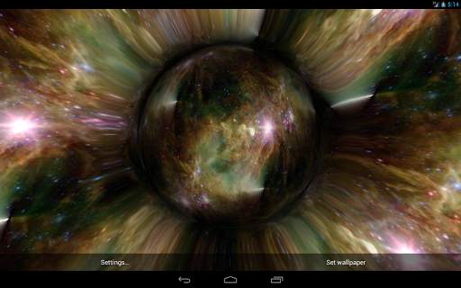 Black Hole Live Wallpaper screenshot 13