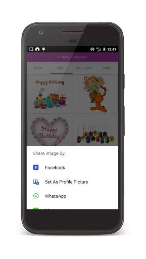 Gif Birthday Stickers screenshot 8