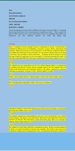 KCSE English Past Papers screenshot 3