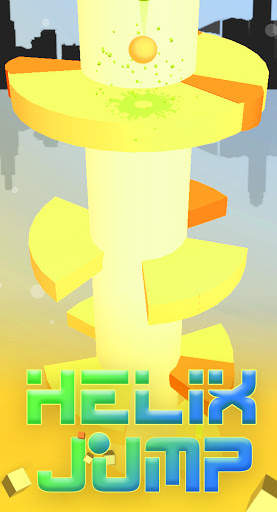 Helix Jump-Jumping Crush Ball Games screenshot 1