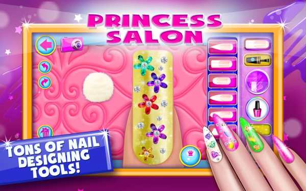 Princess Salon Magic Nail Game screenshot 5