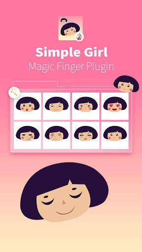 Mini Girl Magic Finger Plugin screenshot 1