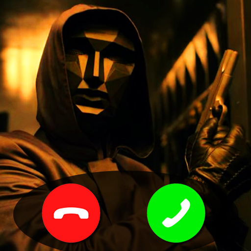 Squid Front Man fake call icon