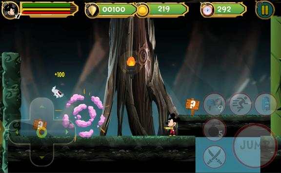 Mickey Temple Mouse Games screenshot 1