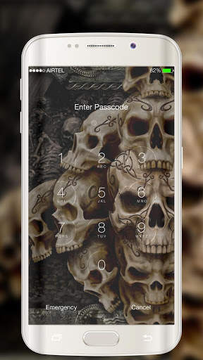 Skull Lock Screen screenshot 6