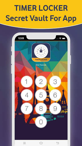 Timer Lock - Secret Clock Vault For Application screenshot 3