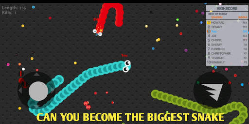 Snake Worm Zone.io cacing Snake zone.io screenshot 6