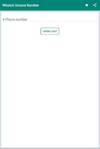 WhatsA Unsave Number - Quick Chat for WhatsApp screenshot 2
