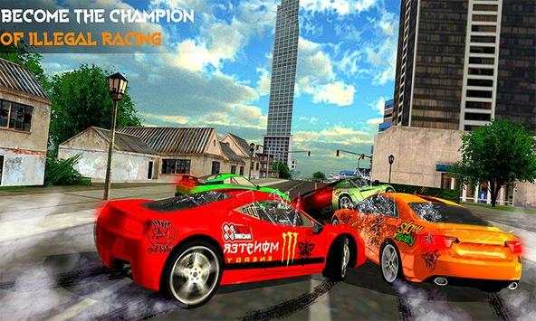 Modern Civic Vtec Car Driving 2018 screenshot 2