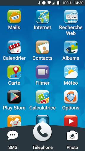 Ordissimo launcher screenshot 1