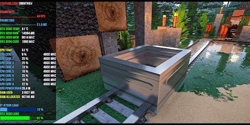 Realistic shader Mod for Mcpe screenshot 2