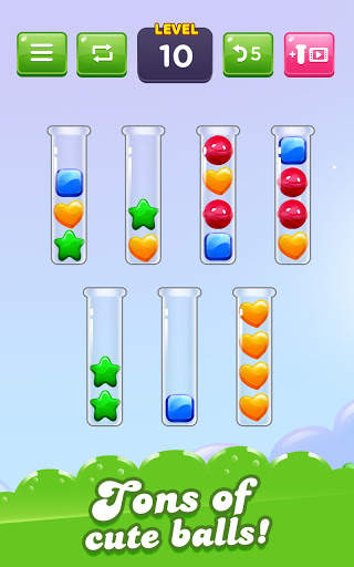 Ball Sort Puzzle: Candy Sort, Color Sorting Game screenshot 4