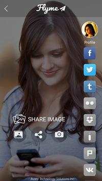 FlyMe - One Click Social Share screenshot 3