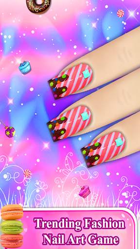 Fashion Nail Art Design & Coloring Game screenshot 2