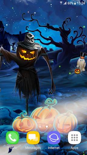 Spooky Halloween Live Wallpaper screenshot 1
