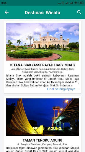 Pesona Siak - Wisata Kabupaten Siak screenshot 4