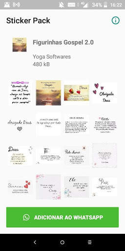 Figurinhas Gospel para whatsapp - WAStickerApps screenshot 1