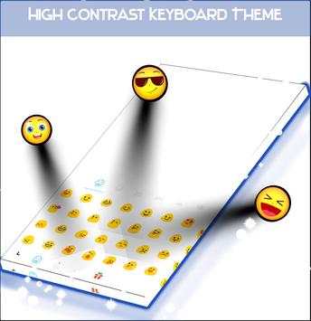 High Contrast Keyboard Theme screenshot 2