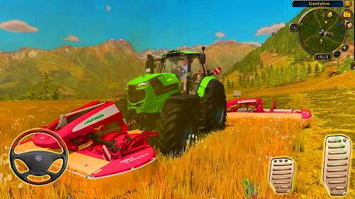 Farming Simulator- Tractor 3d screenshot 3
